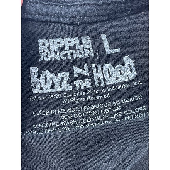 Boyz In The Hood Movie Color Graphic Print On Black Longsleeve T-Shirt Size L - Picture 5 of 7